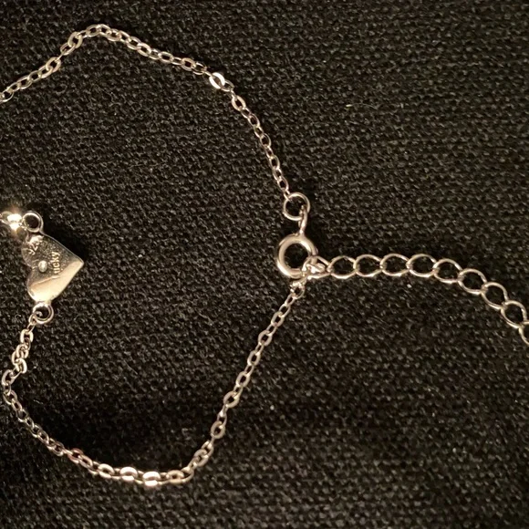 NWOT 925 Sterling Silver Bracelet With - Picture 2 of 3